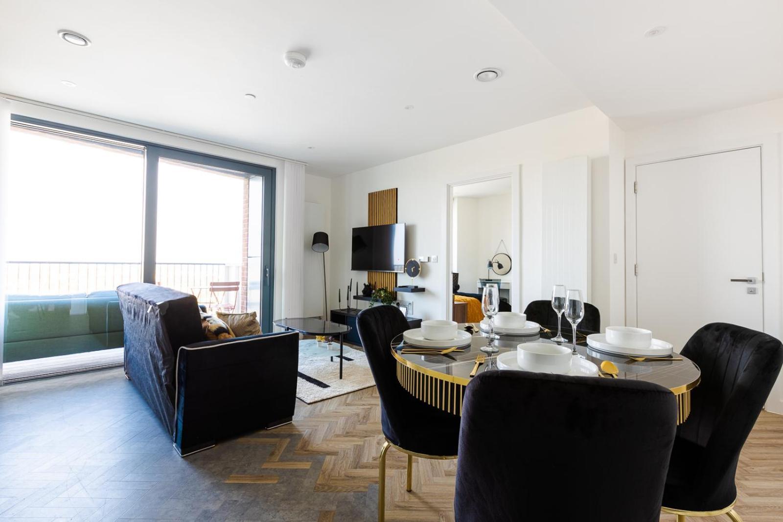 Luxury Apt Near Canary Wharf With Stunning Views ロンドン エクステリア 写真